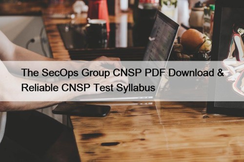 The SecOps Group CNSP PDF Download & Reliable ...